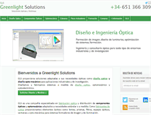 Tablet Screenshot of greenlightsl.com